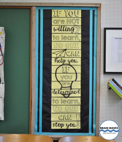 Brain Waves Instruction 3 Easy Ways to Turn a Drab Bulletin Board into