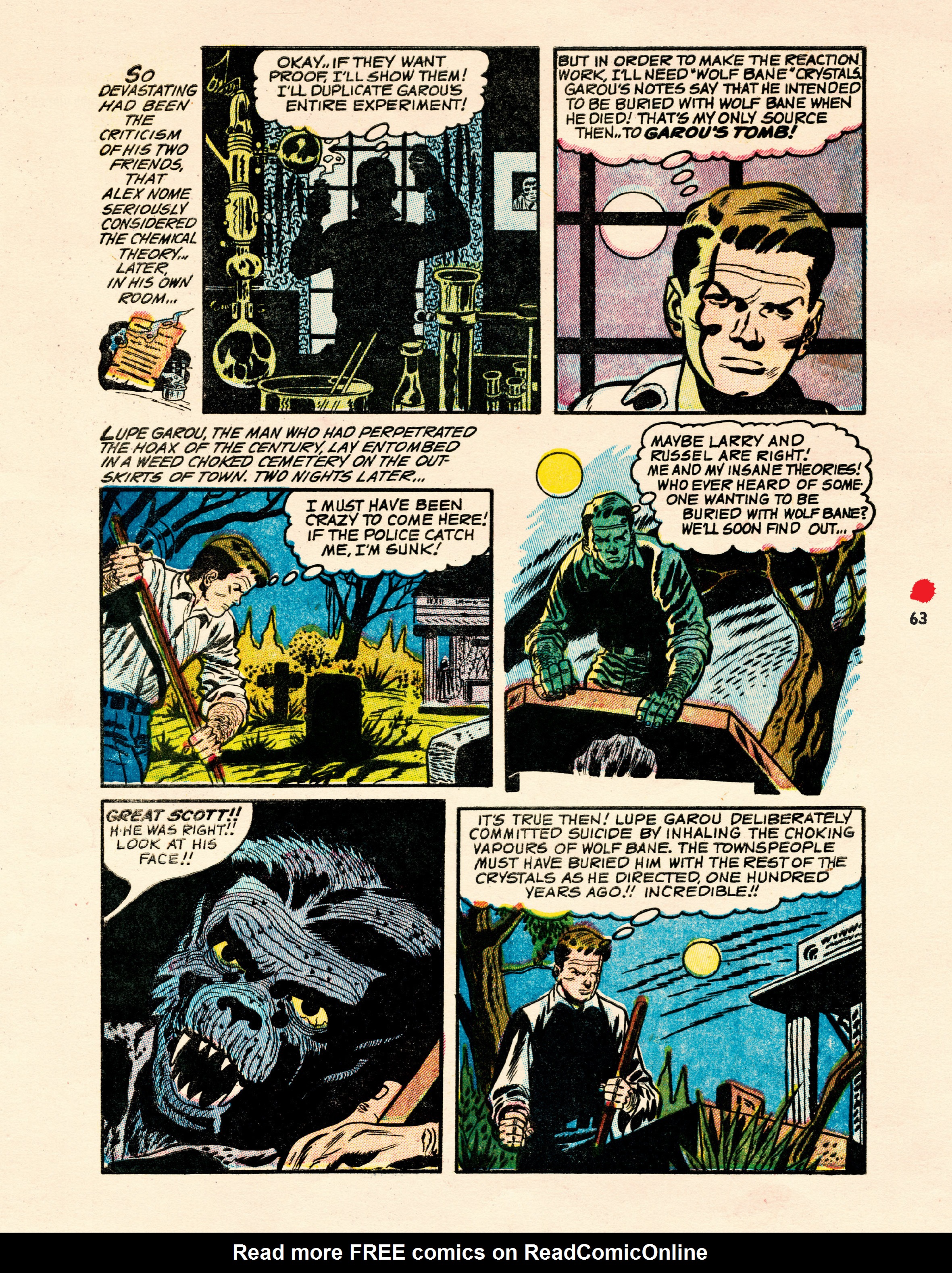 Read online Chilling Archives of Horror Comics comic -  Issue # TPB 13 - 63