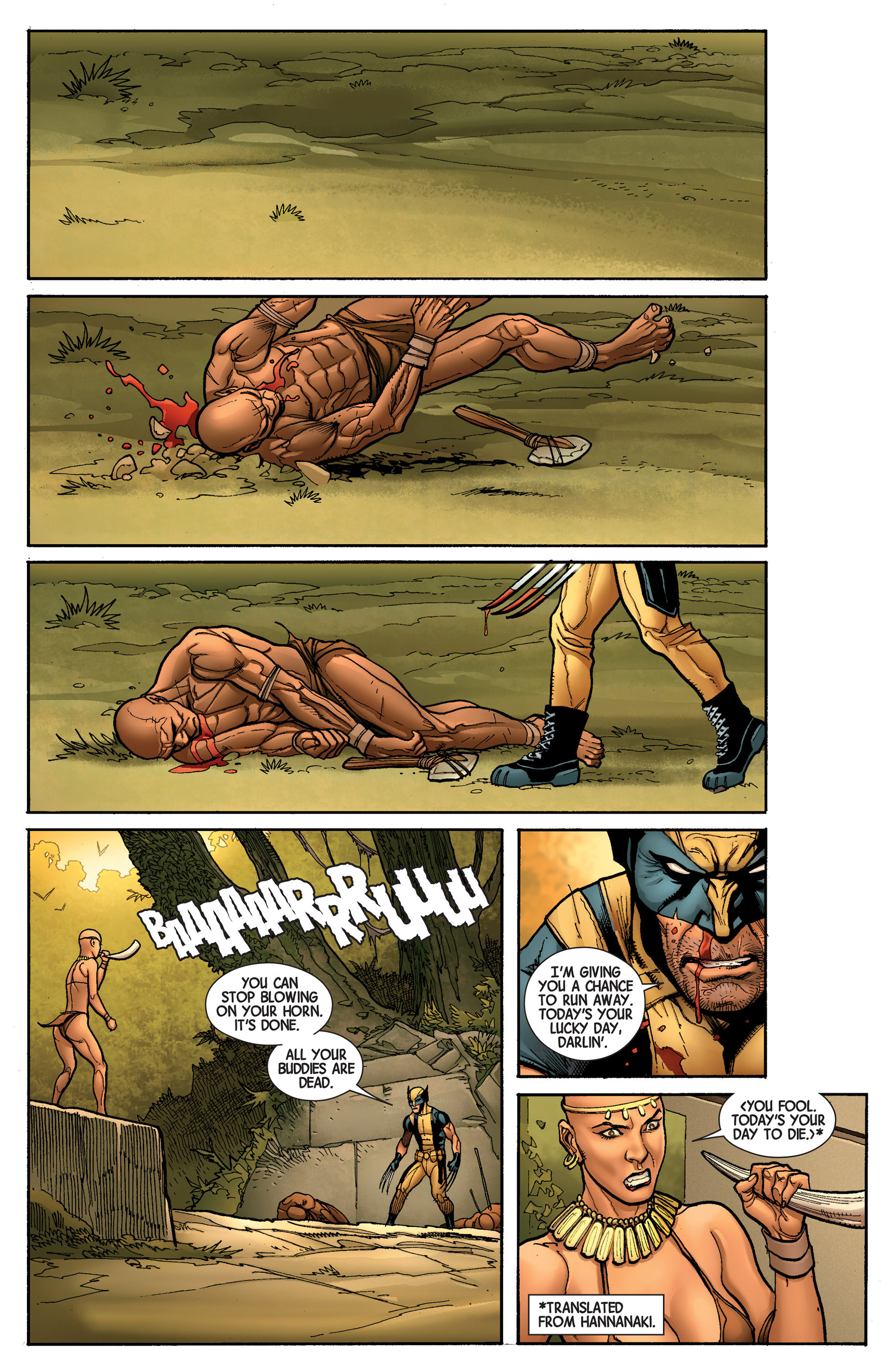 Read online Savage Wolverine comic -  Issue #4 - 12