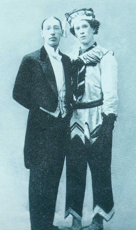 Igor STRAVINSKY (1882-1971) e Vaslav NIJINSKY  (1889-1950).