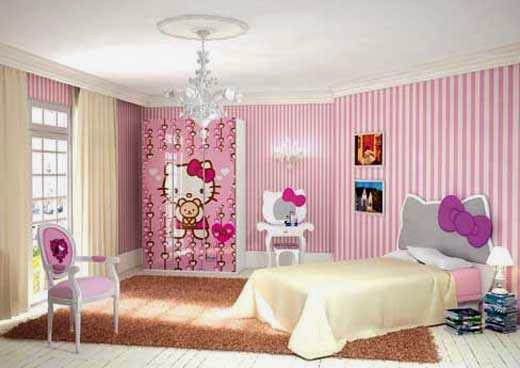 Hello Kitty Bedroom interior