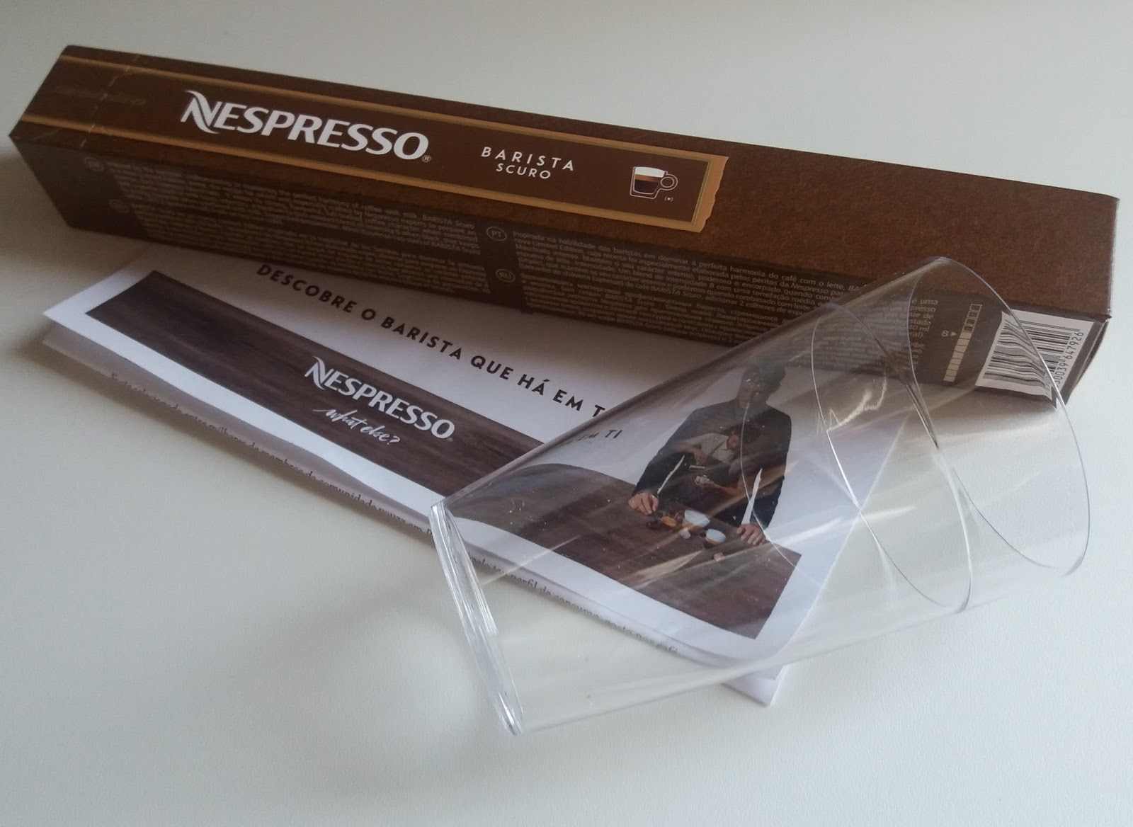 Coisas de gente feliz! Nespresso Barista!