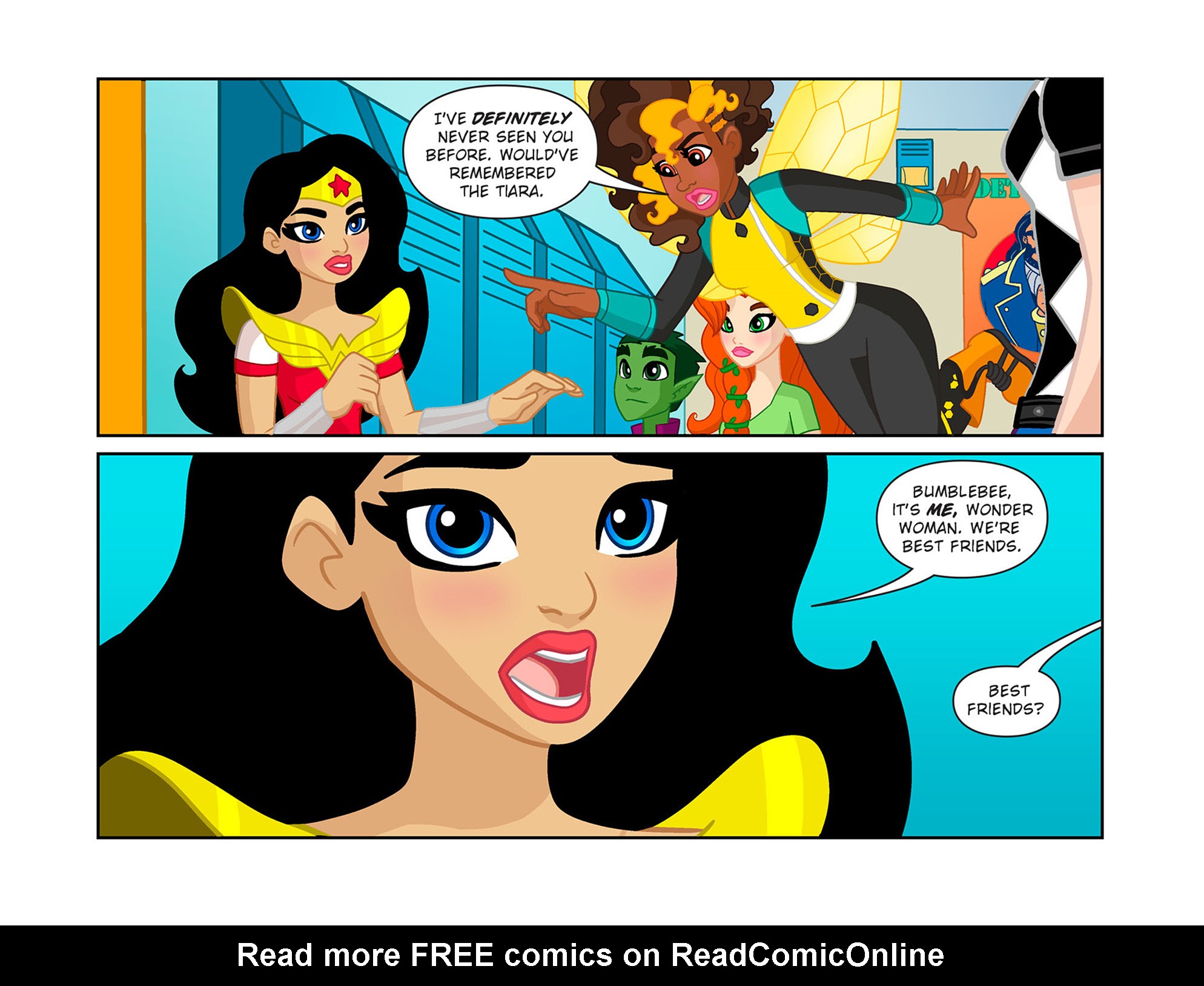 Read online DC Super Hero Girls: Past Times at Super Hero High comic -  Issue #5 - 8