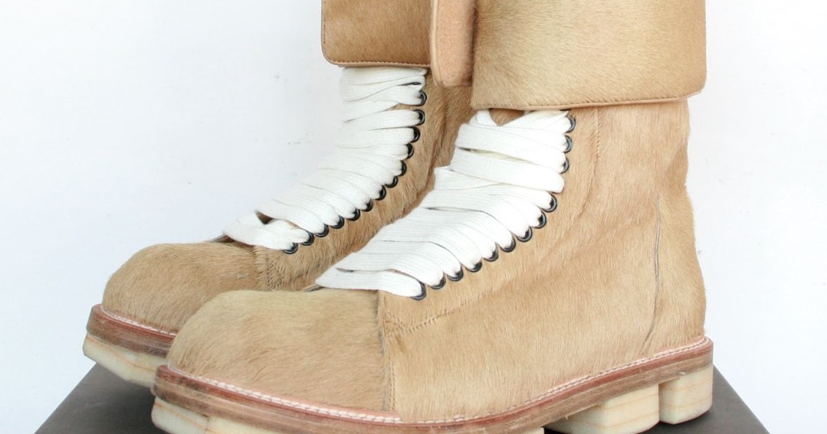 rick owens plinth boots