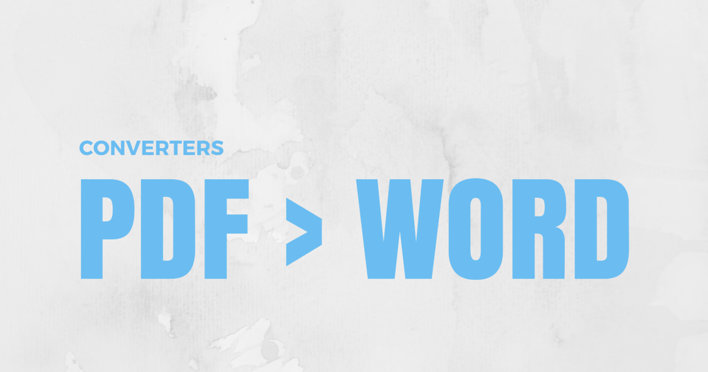 25 Best PDF To Doc Converter Tools FromDev