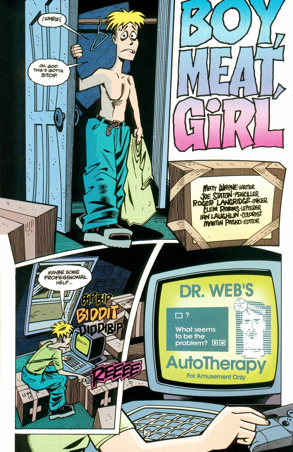 Read online Gross Point comic -  Issue #5 - 18