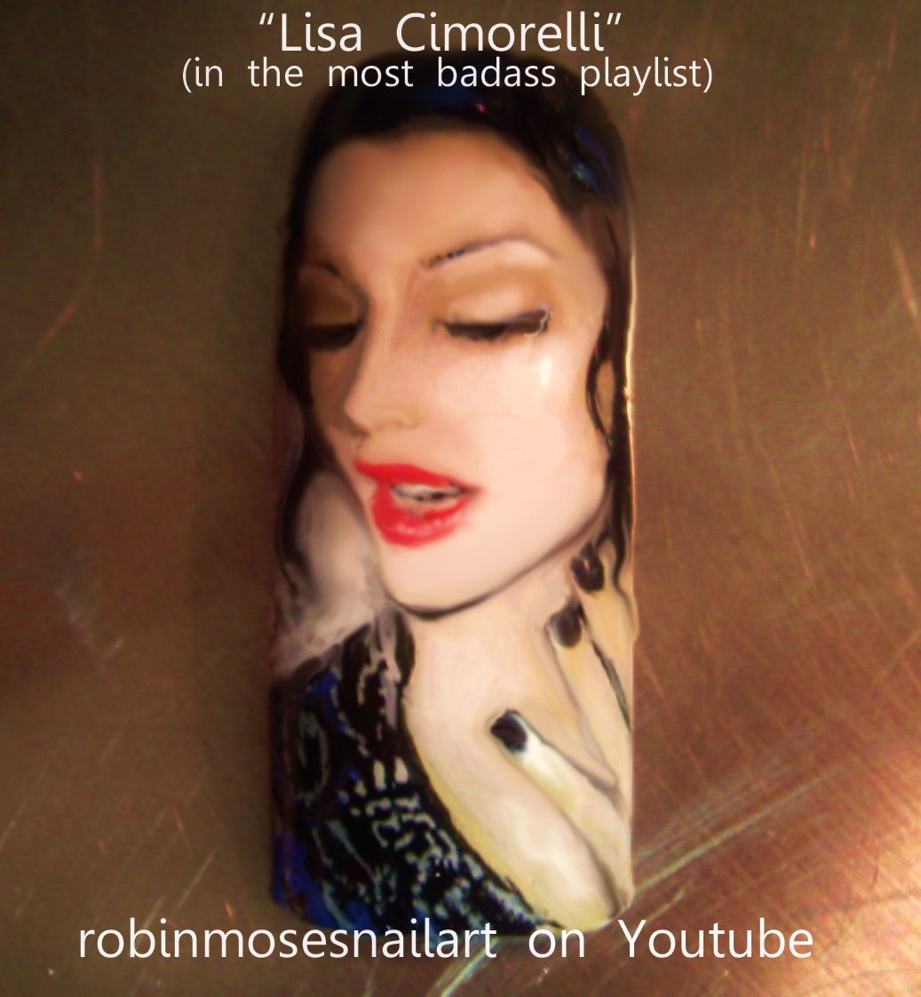 Nail Art by Robin Moses The Most Unique and Beautiful Nail Art Portraits by Robin Moses Nail