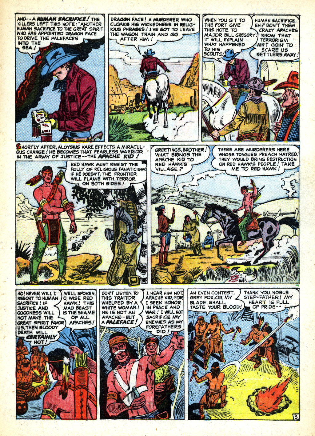 Read online Apache Kid comic -  Issue #11 - 5