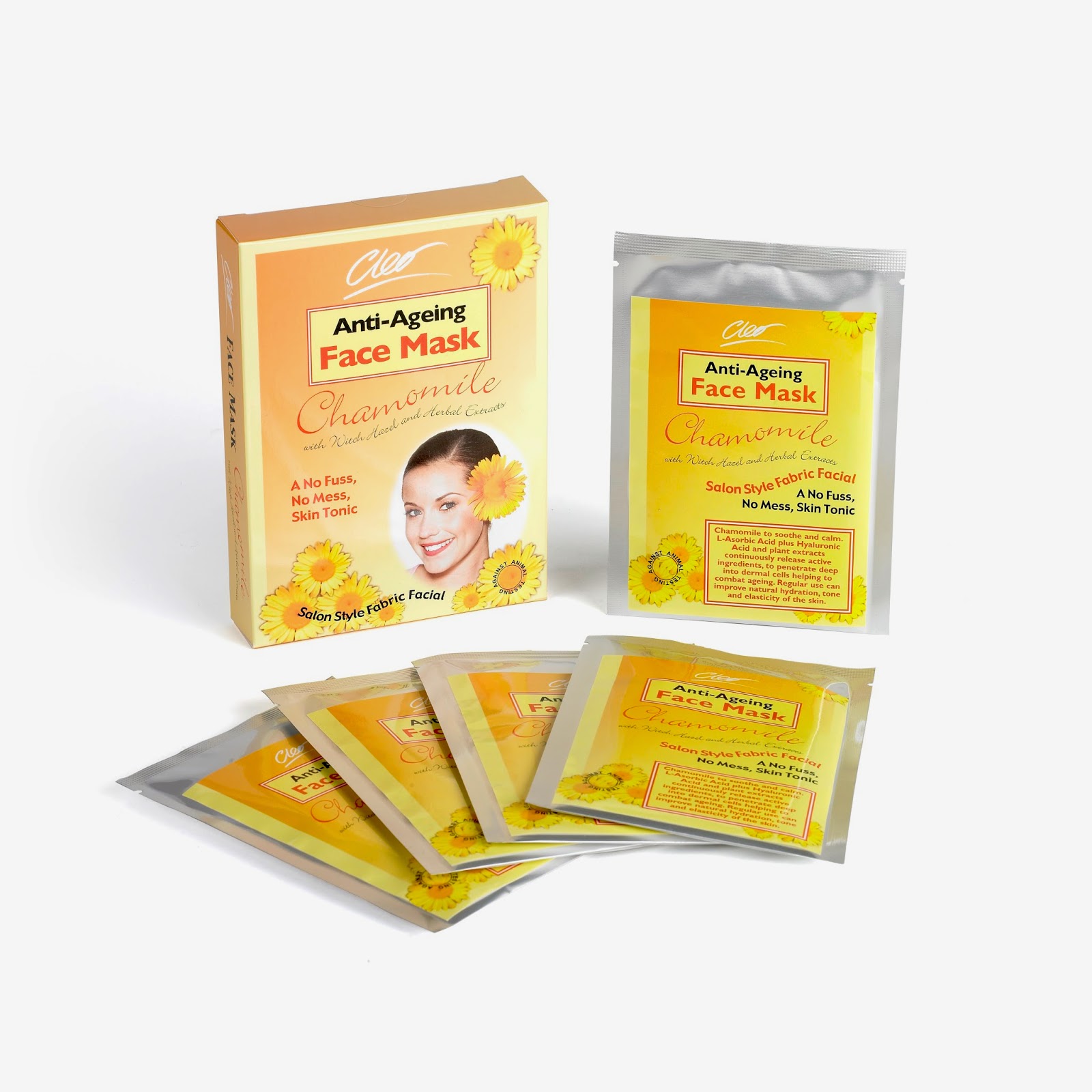 Cleo Health and Beauty Blog HERBAL MASKS Chamomile