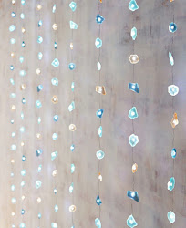 seaglass string lights crafting sea glass any enchanting space season