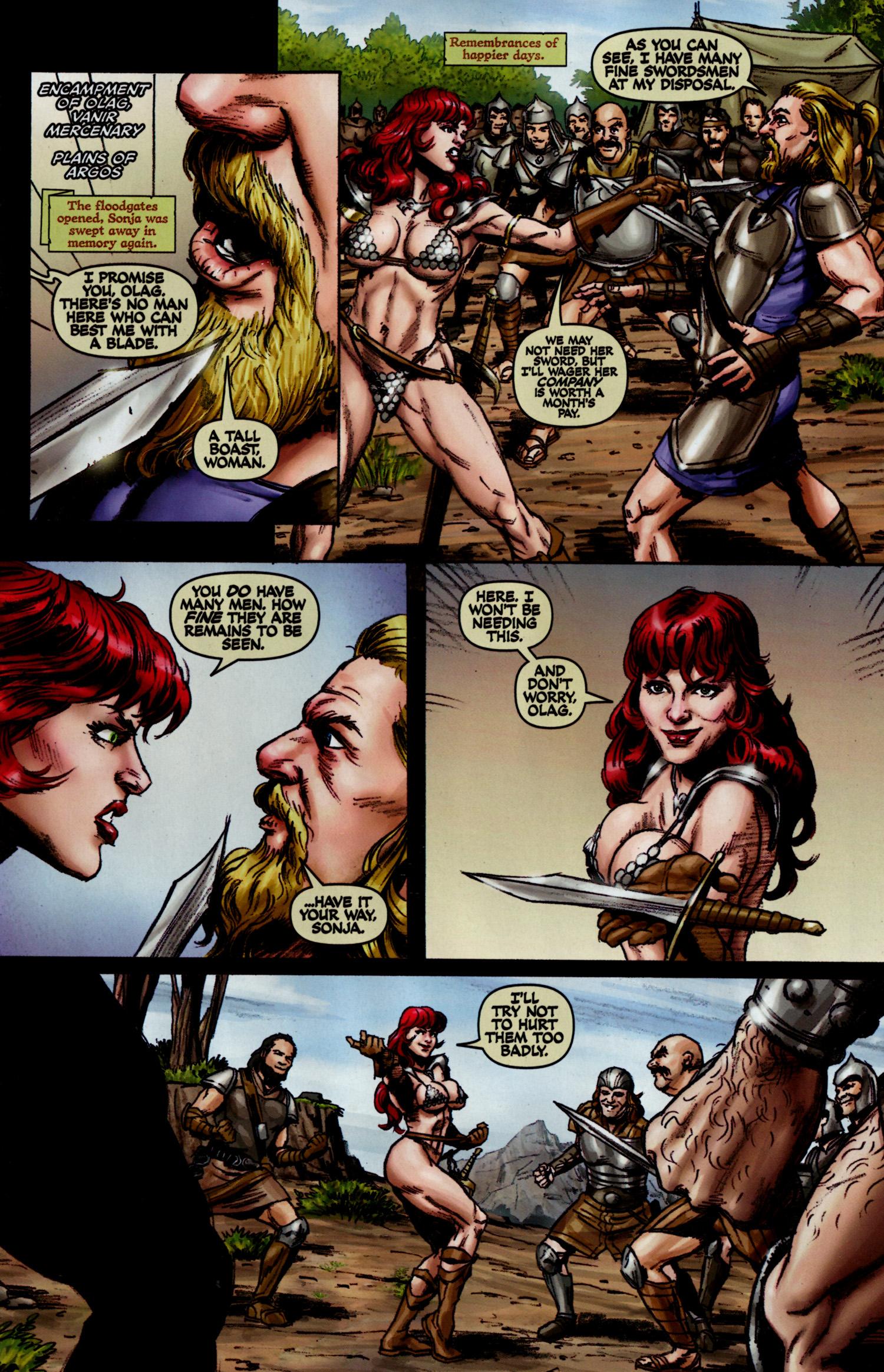 Read online Red Sonja (2005) comic -  Issue #55 - 10