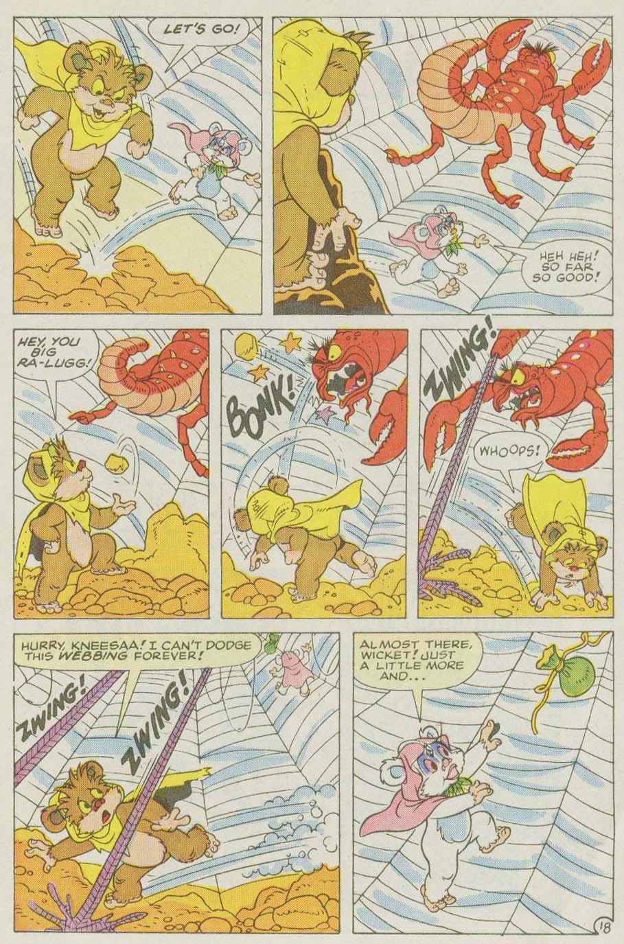Read online Ewoks (1987) comic -  Issue #11 - 19