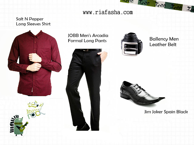 perlengkapan fashion pria di matahari mall