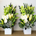 Lime and White Flowers for Church Event in Baulkham Hills