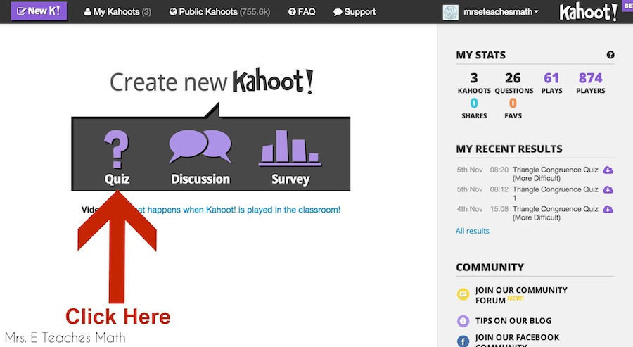 How to create a kahoot - tutorial 