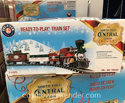 Costco 1900337 - Lionel North Pole Central Lines Train Set: a great addition to go around your Christmas tree