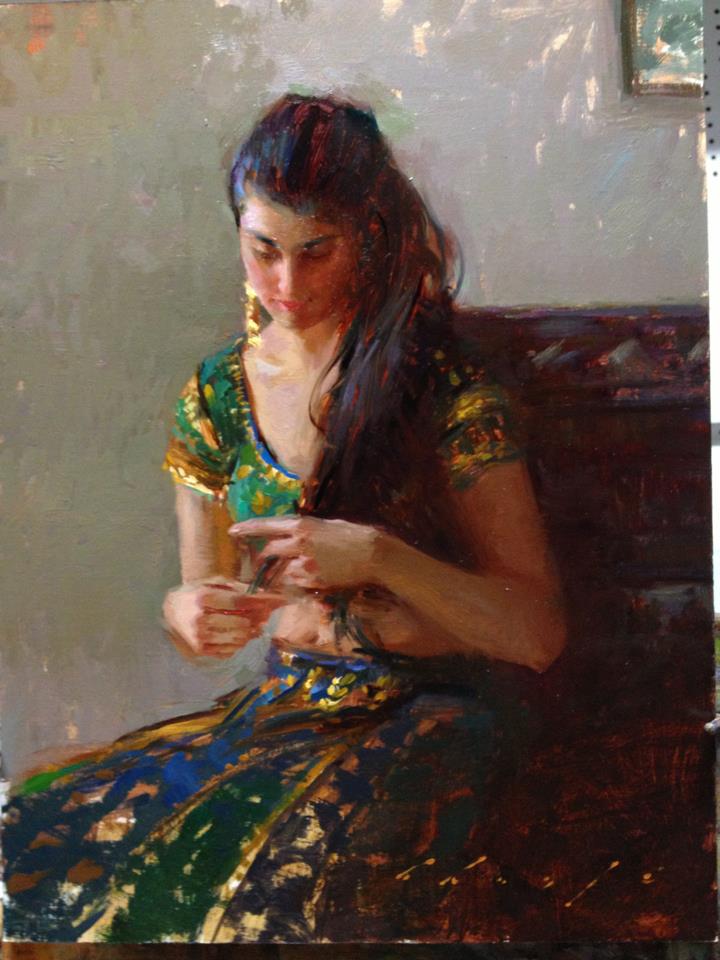 Artists Of India Suchitra Bhosle Portrait Painting Workshop