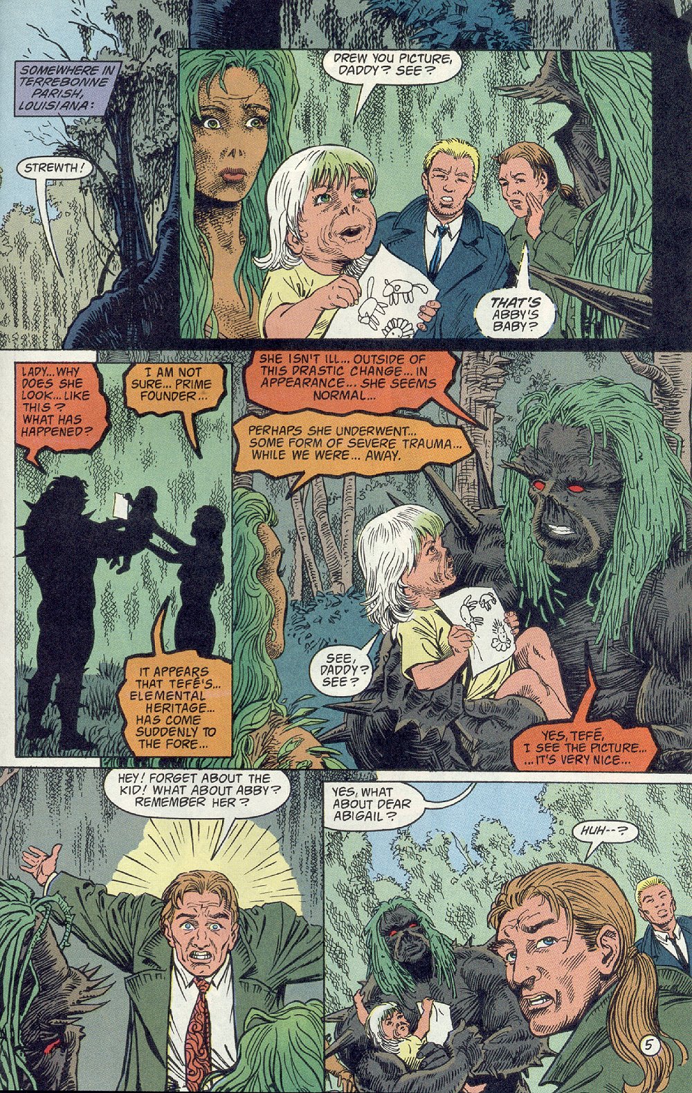 Swamp Thing (1982) Issue #137 #145 - English 6