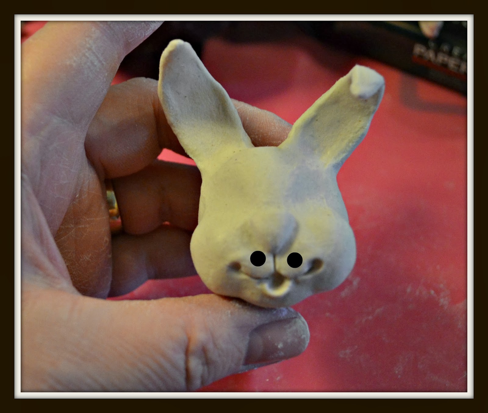 Creative Paperclay® air dry modeling material Make a Blissful Bunny