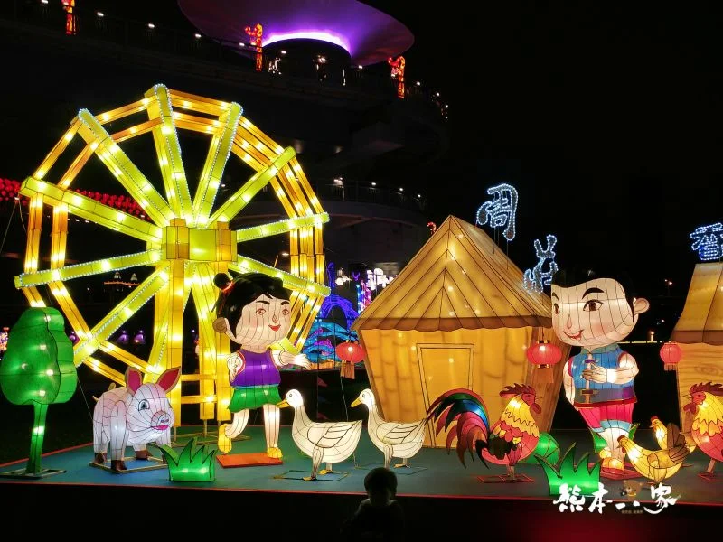 新北市祈福燈會豬福滿滿-元宵燈會活動|大台北都會公園|捷運三重站
