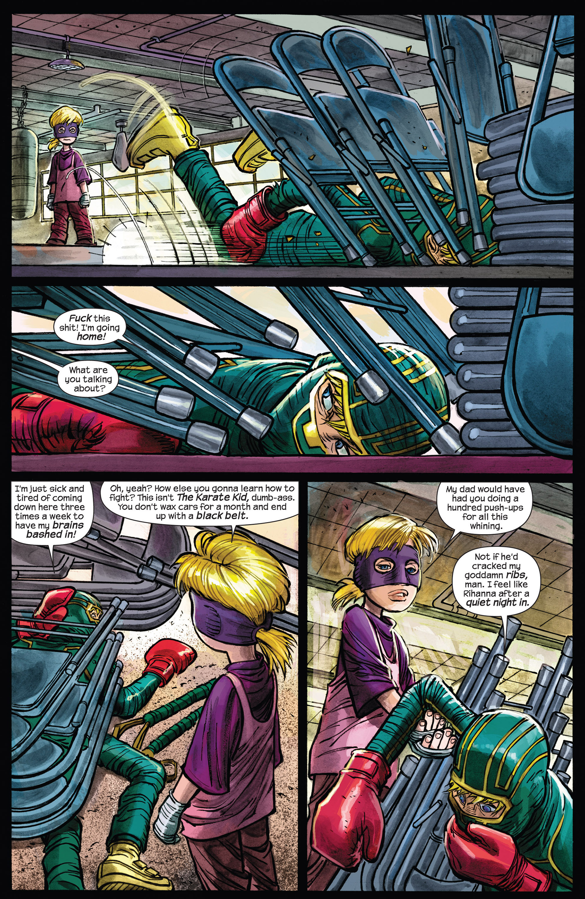 Read online Kick-Ass 2 comic -  Issue #1 - 5