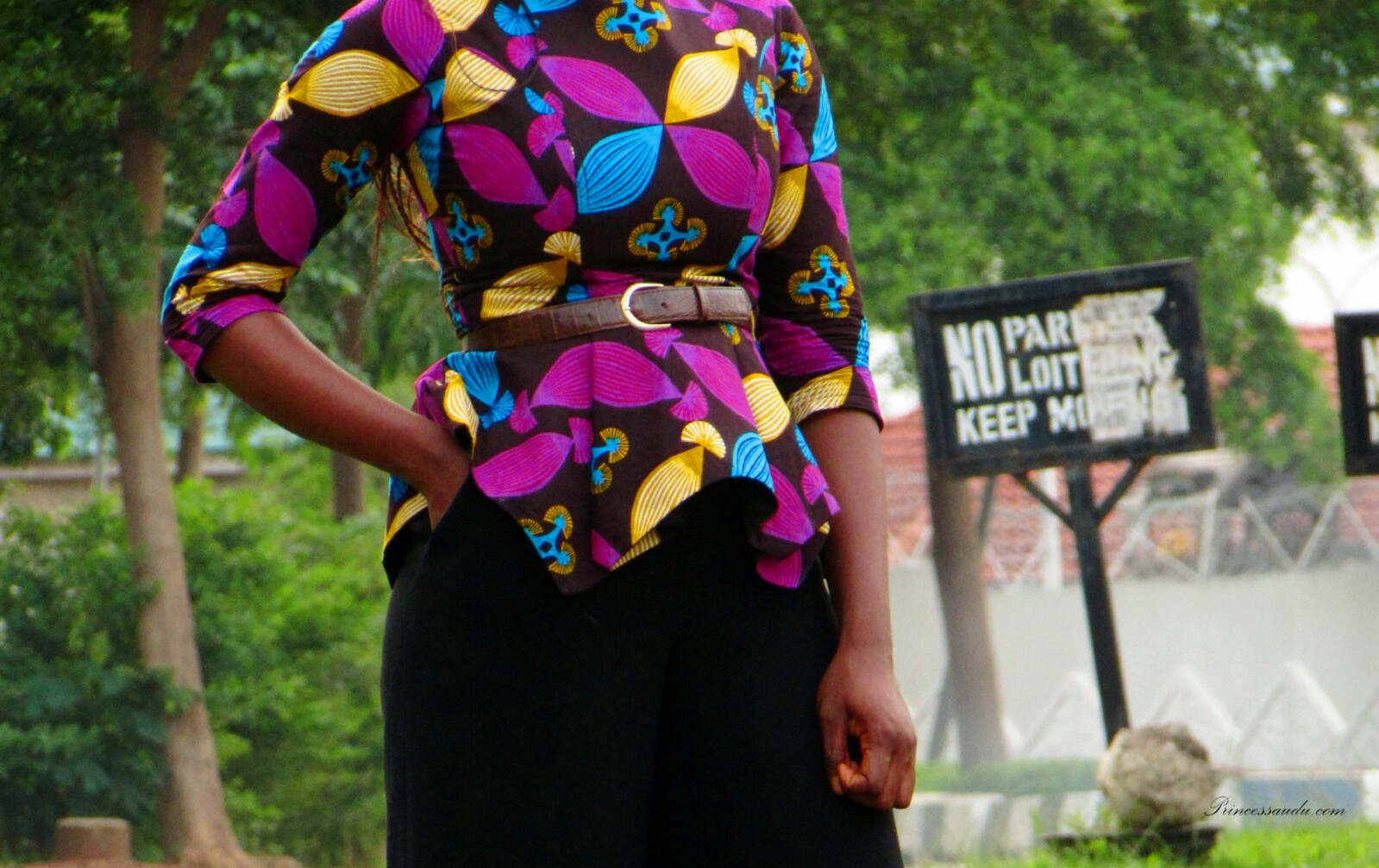 Ankara peplum top, made in Nigeria, made in Aba, African prints, culottes