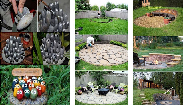 10 Fabulous Garden Decorating Ideas with Rocks and Stones - Decor Units