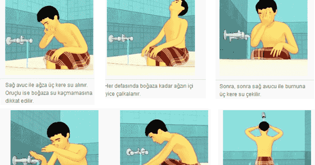 Gusul Abdesti Nasil Alinir Hangi Durumlarda Gusul Abdesti Alinir Negatif Net