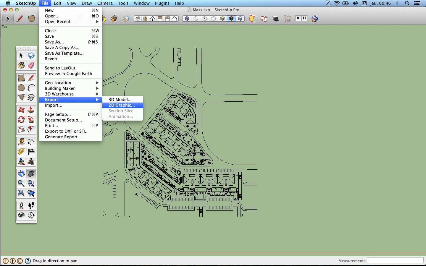 The Sketchup Blog Flatten AutoCAD drawing in Sketchup