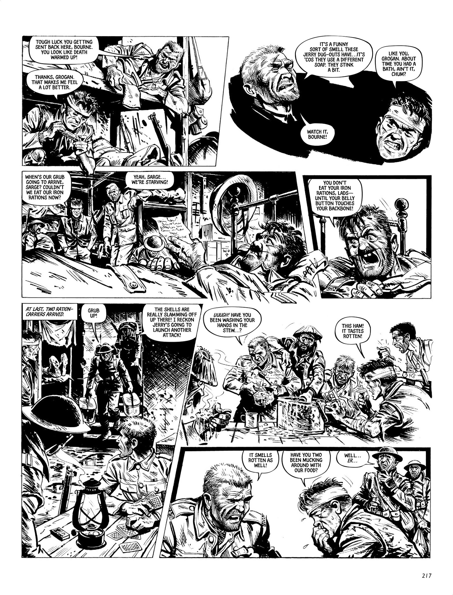 Read online Charley's War: The Definitive Collection comic -  Issue # TPB - 217