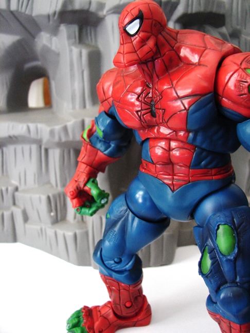 Toyriffic: Spider-Hulk, Spider-Hulk, smashes whatever a gamma irradiated  spider smashes!