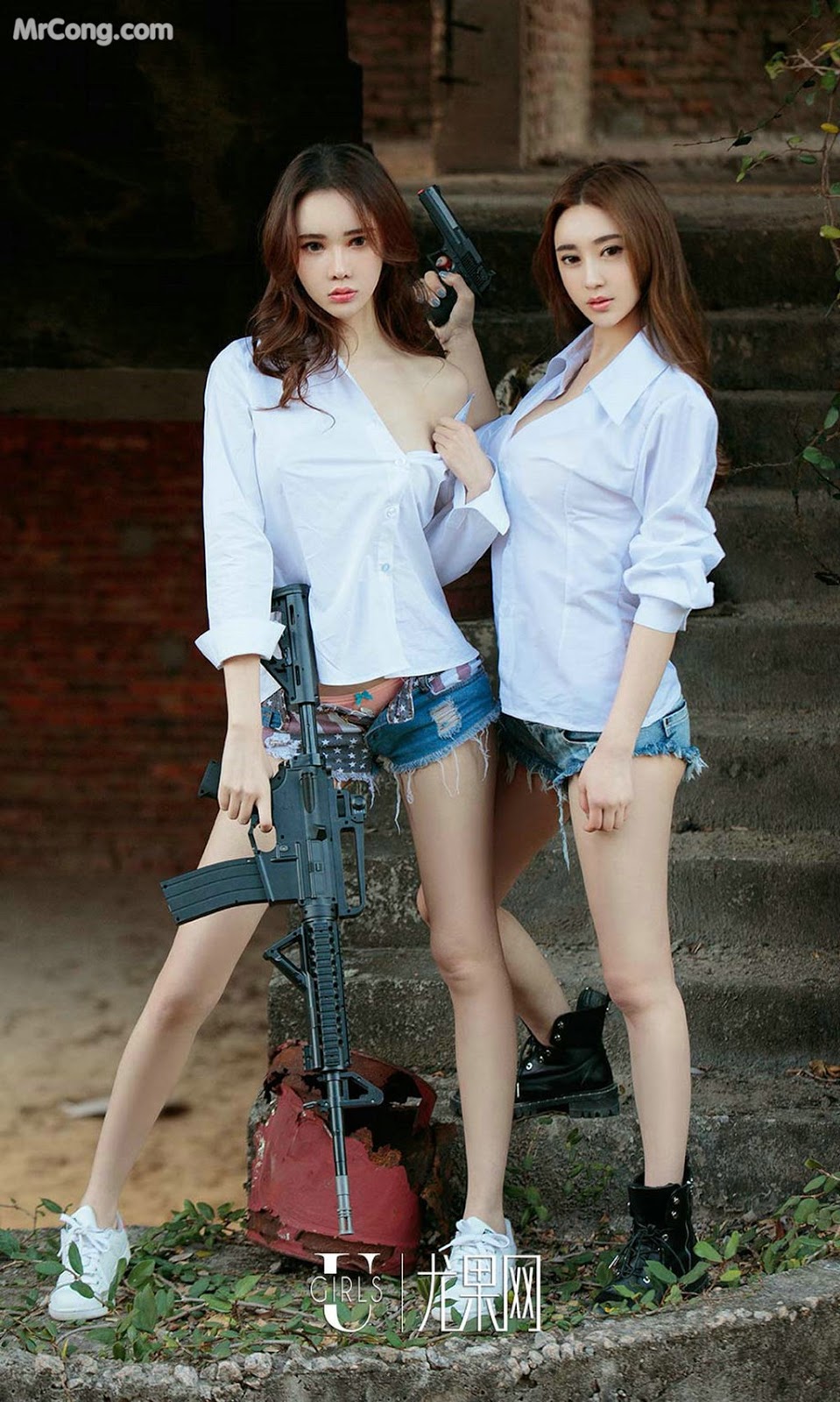 UGIRLS - Ai You Wu App No.983: Models Irene (萌 琪琪) and Cheng Zi (程 梓) (40 photos) photo 2-2
