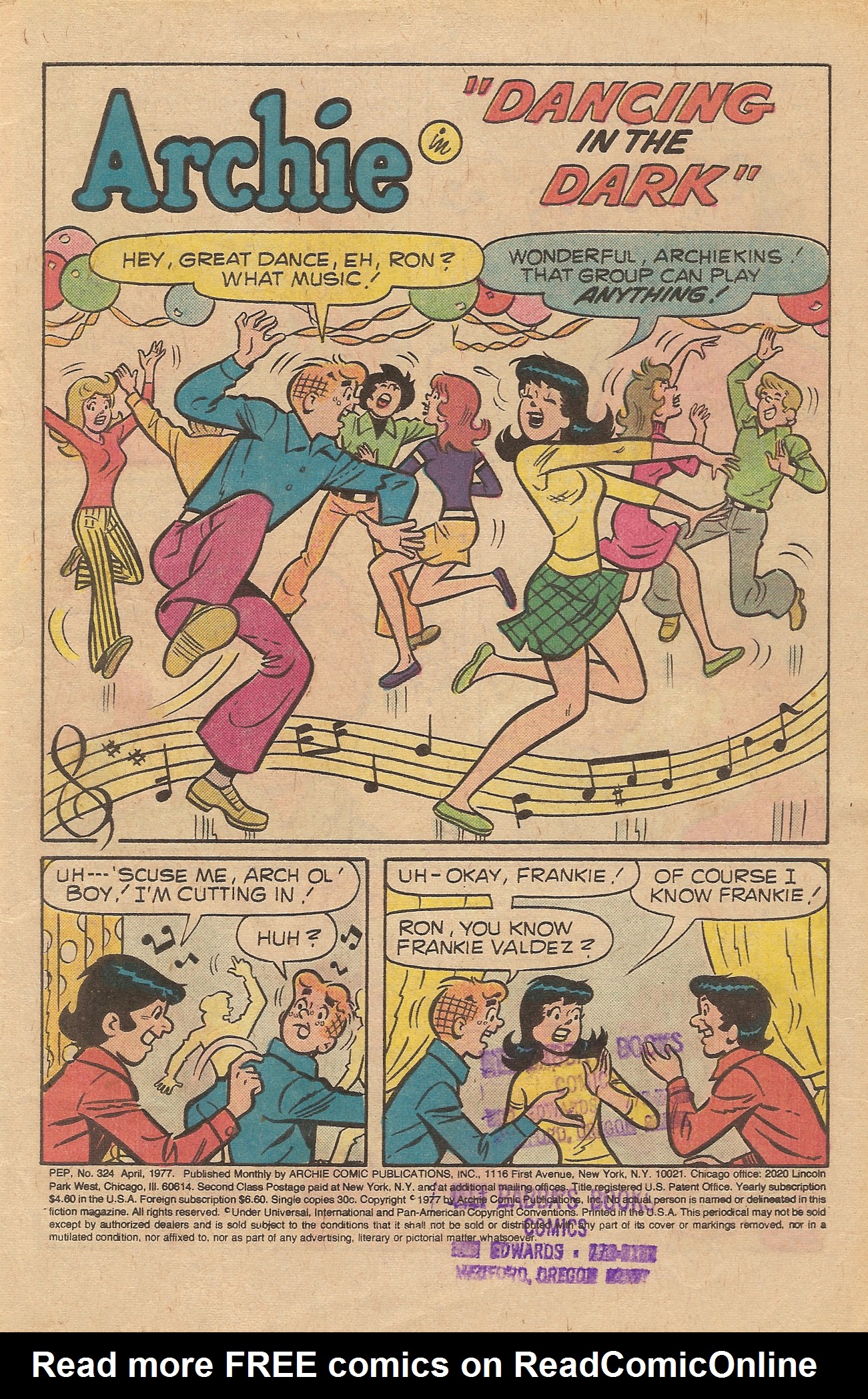 Read online Pep Comics comic -  Issue #324 - 3