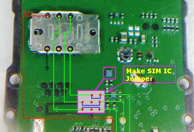 luswiza mobile nokia 1280 insert sim card problem jumper