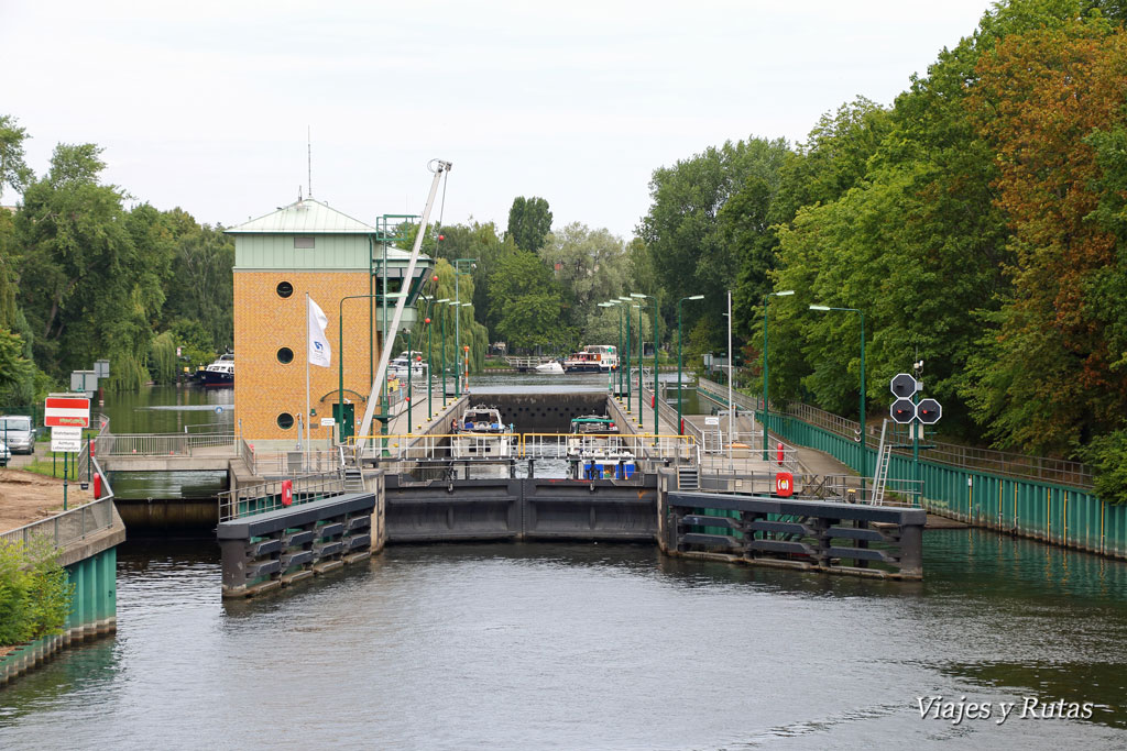 Esclusas del río Havel, Spandau, Berlin