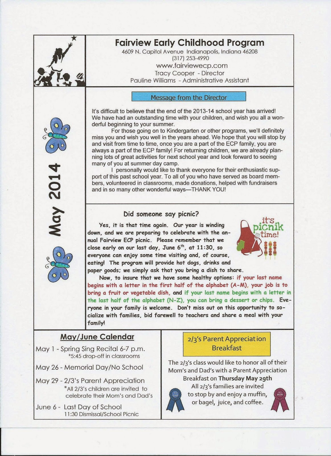 fairview-early-childhood-program-may-newsletter-2014
