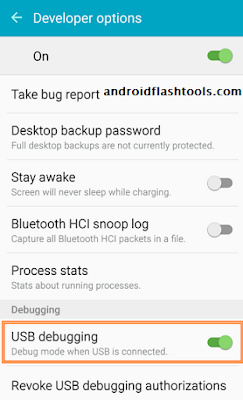Activate USBD Debugging Mode Samsung