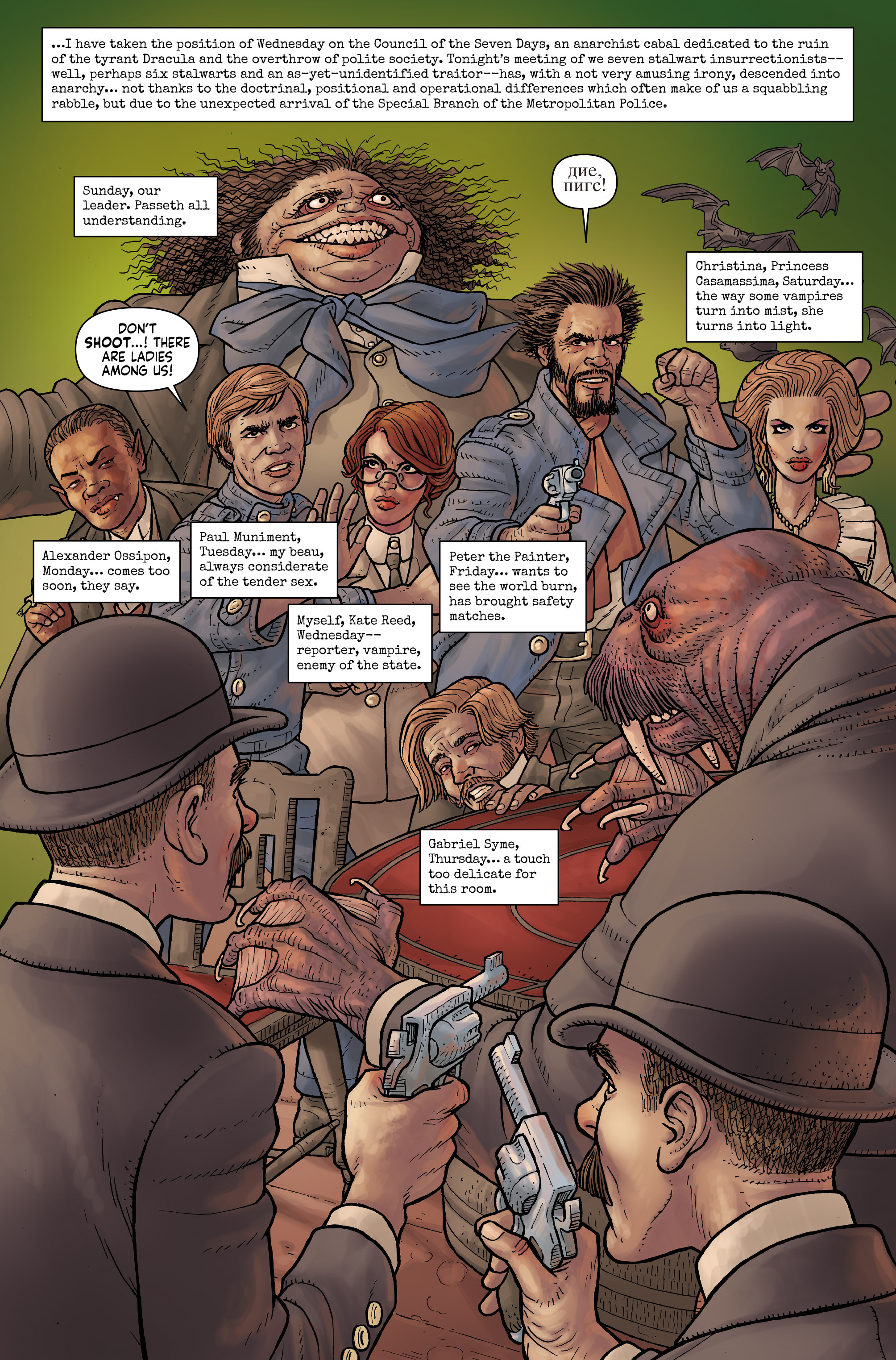Read online Anno Dracula comic -  Issue #2 - 7