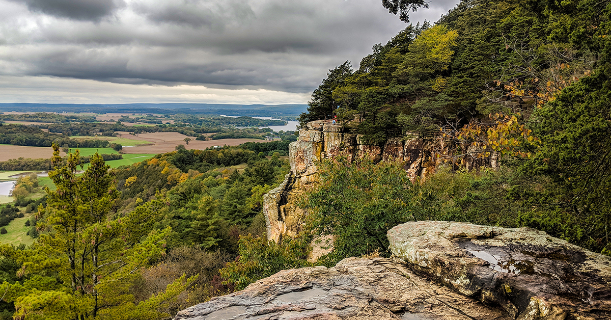Wisconsin Explorer Hiking The Ice Age Trail Gibraltar Rock Segment