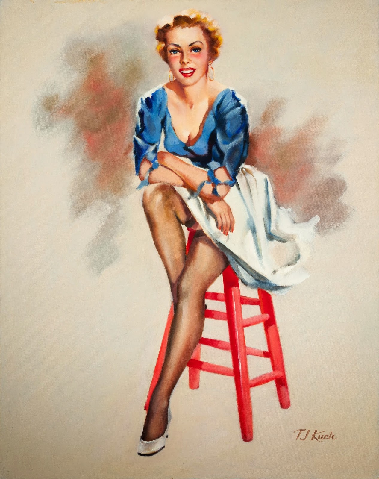 T.J. Kuck – Pin Up and Cartoon Girls Art | Vintage and Modern Artworks