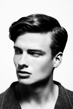 60s Hairstyle Cool Men Top Model Hairstyle