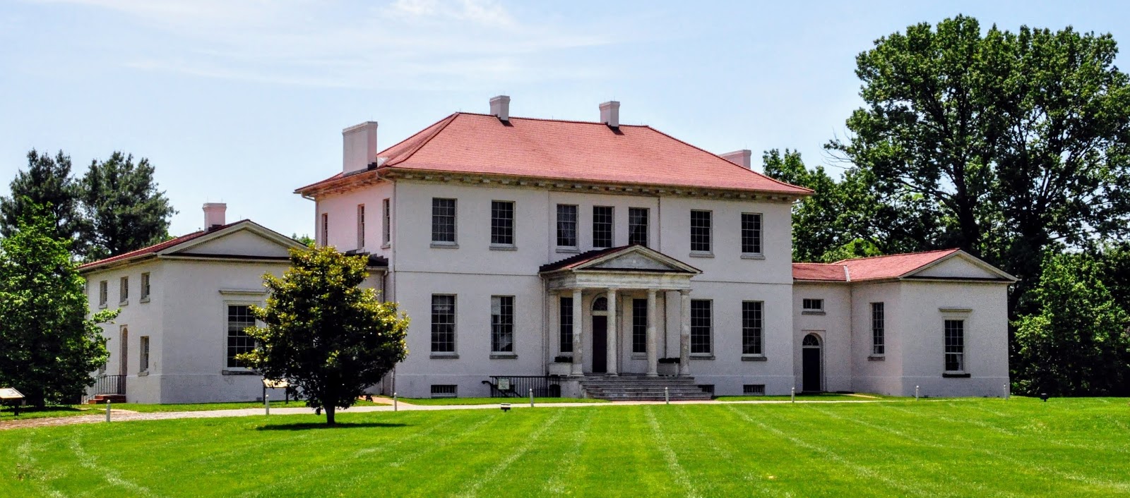 architectural house plans Riversdale the Calvert Mansion colonial America