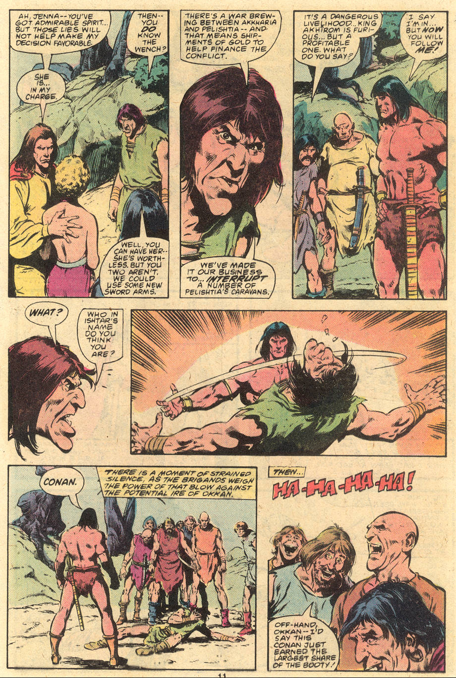 Read online Conan the Barbarian (1970) comic -  Issue #120 - 11