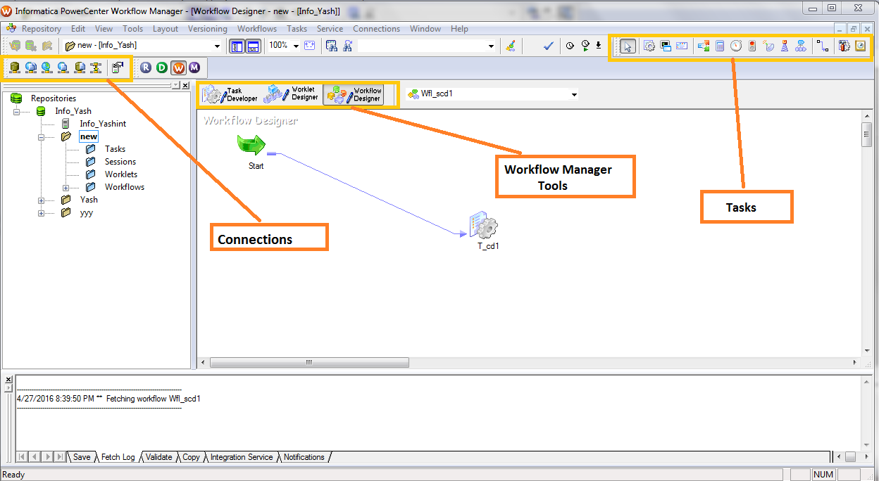 Power center designer and work flows in informatica informaticapoints