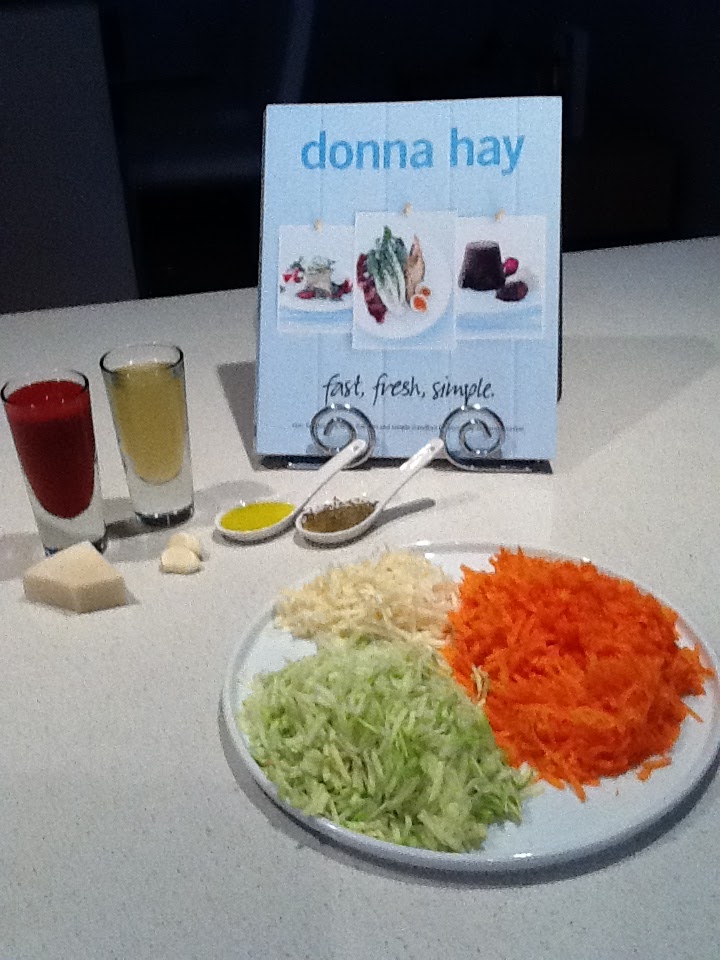 Lady Dash Easy Vegetable Soup & Slow Roasted Balsamic & Garlic Lamb "the donna hay way"