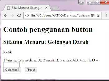 Cara Membuat Tombol Submit pada Halaman HTML