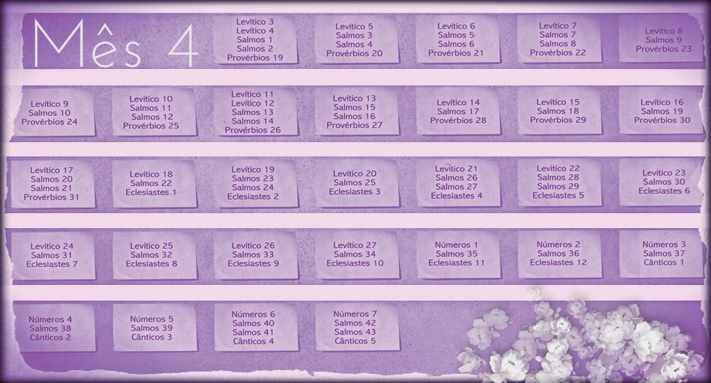 BlogHeavenlyHeavenly: Bíblia Sagrada LEITURA 11º DIA mês 4