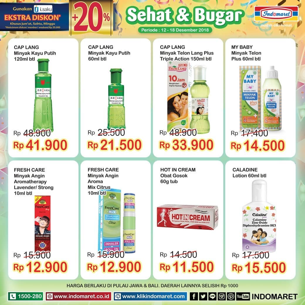 Indomaret - Promo Katalog Super Hemat Mingguan Periode 12 - 18 Desember 2018 Indomaret - Promo Katalog Super Hemat Mingguan Periode 12 - 18 Desember 2018