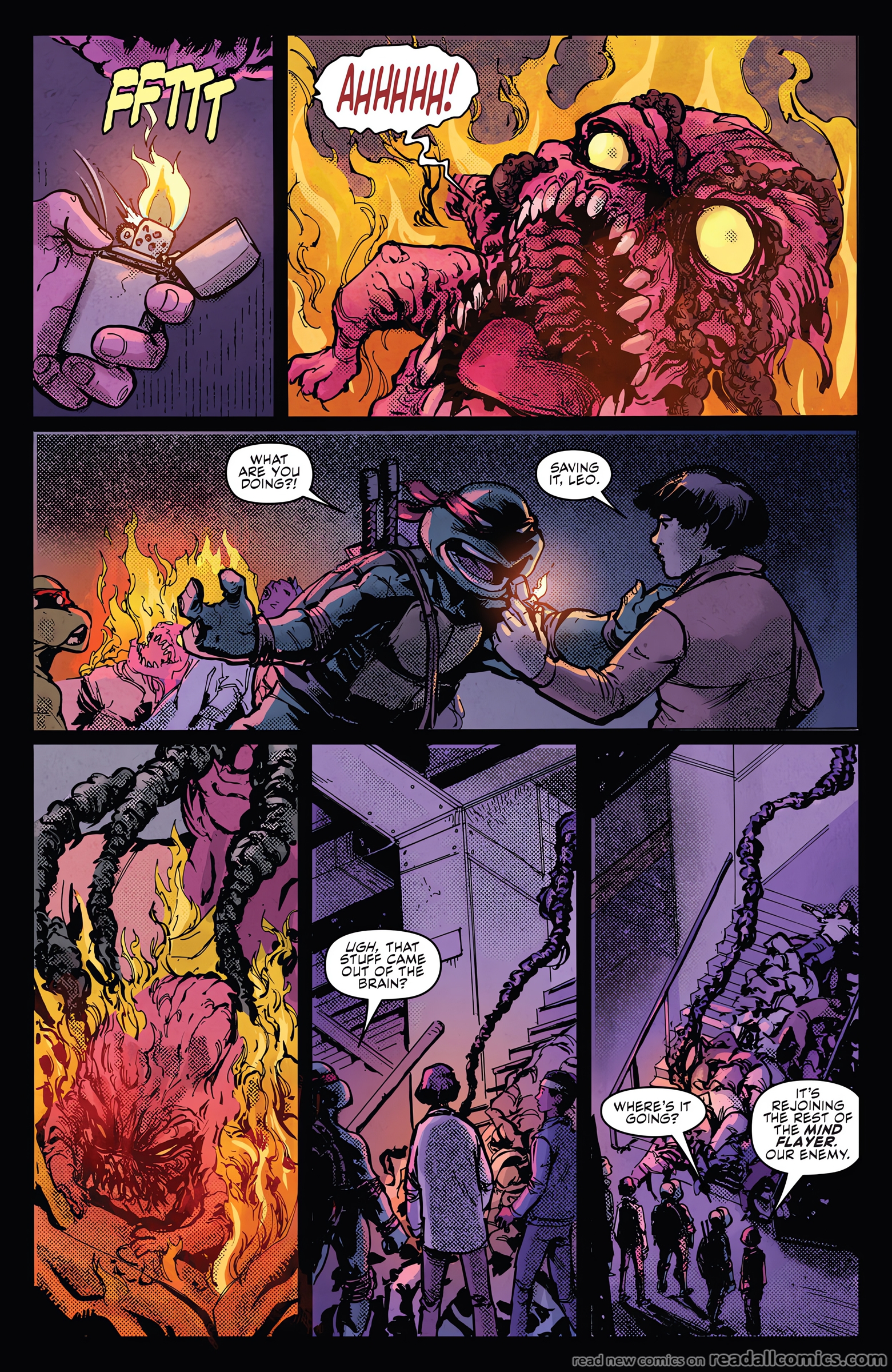 Teenage Mutant Ninja Turtles x Stranger Things chapter 3 page 19