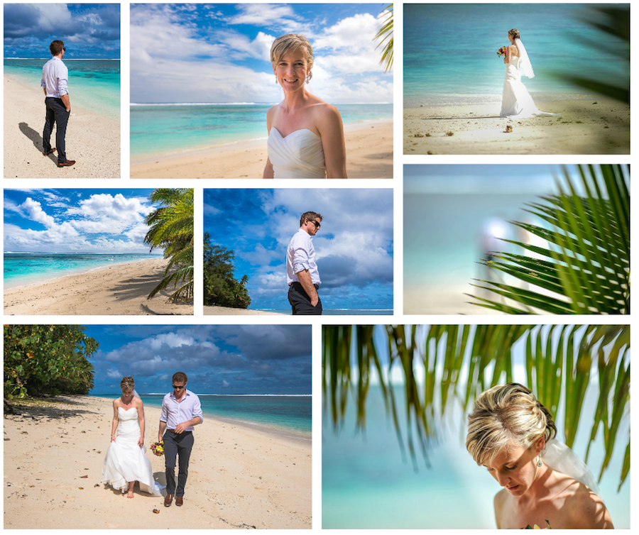 The wedding of Sam and Alesha: Rarotonga wedding photography | the ...